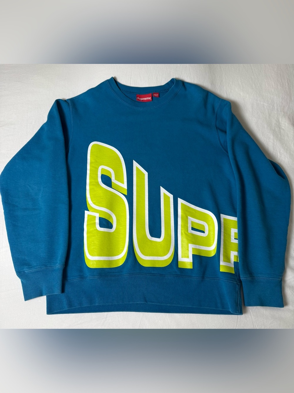 Supreme side arc crewneck size M